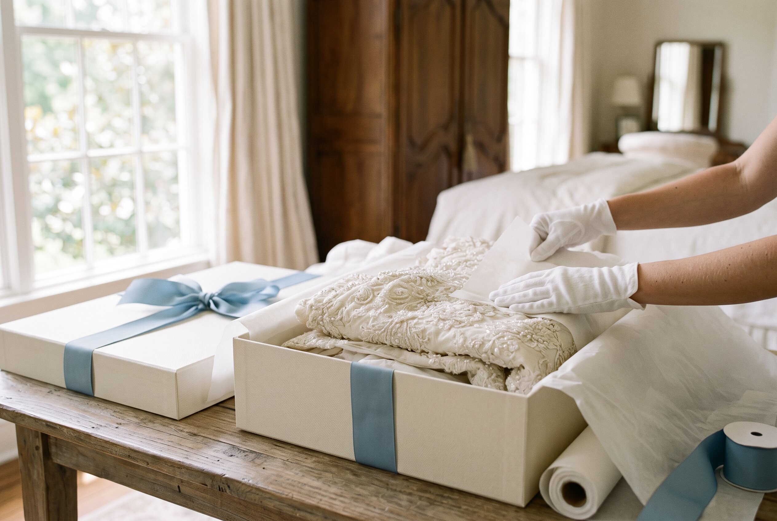 Bridal gown preservation