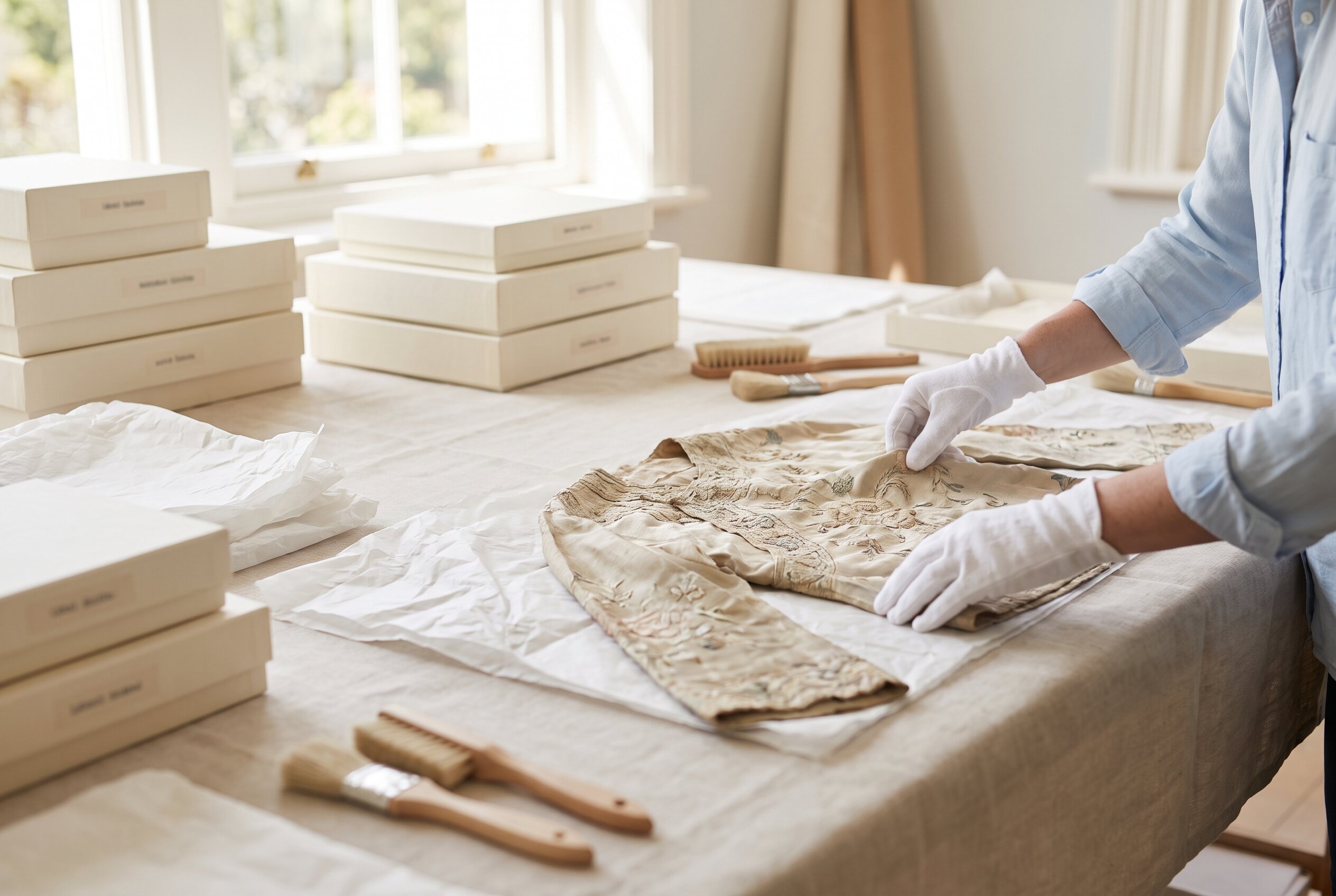 Garment restoration